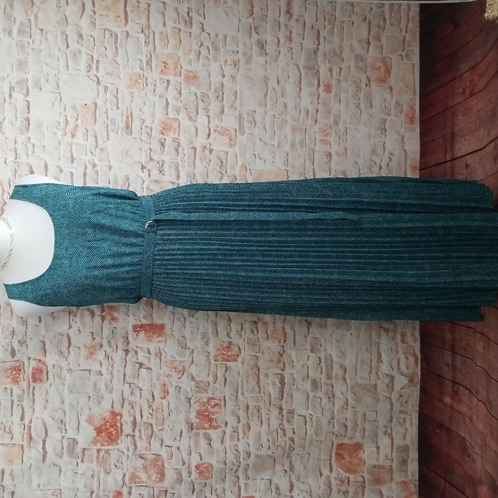 New Michael Kors Pleated Maxi Dress